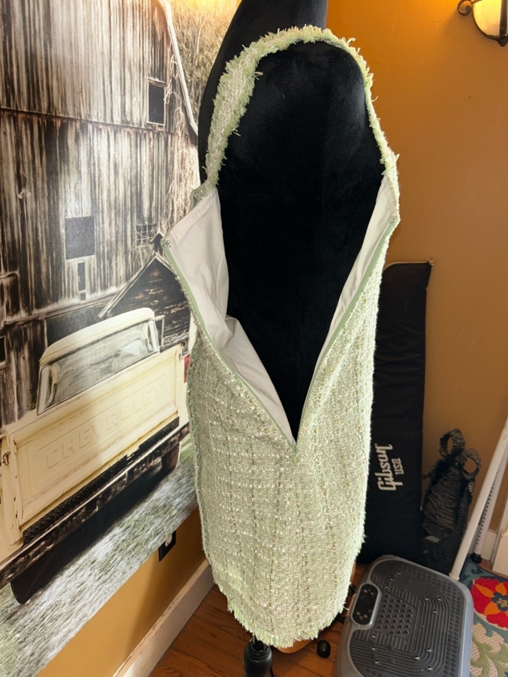 House of Harlow 1960 Mint Green Dress - Picture 4 of 7